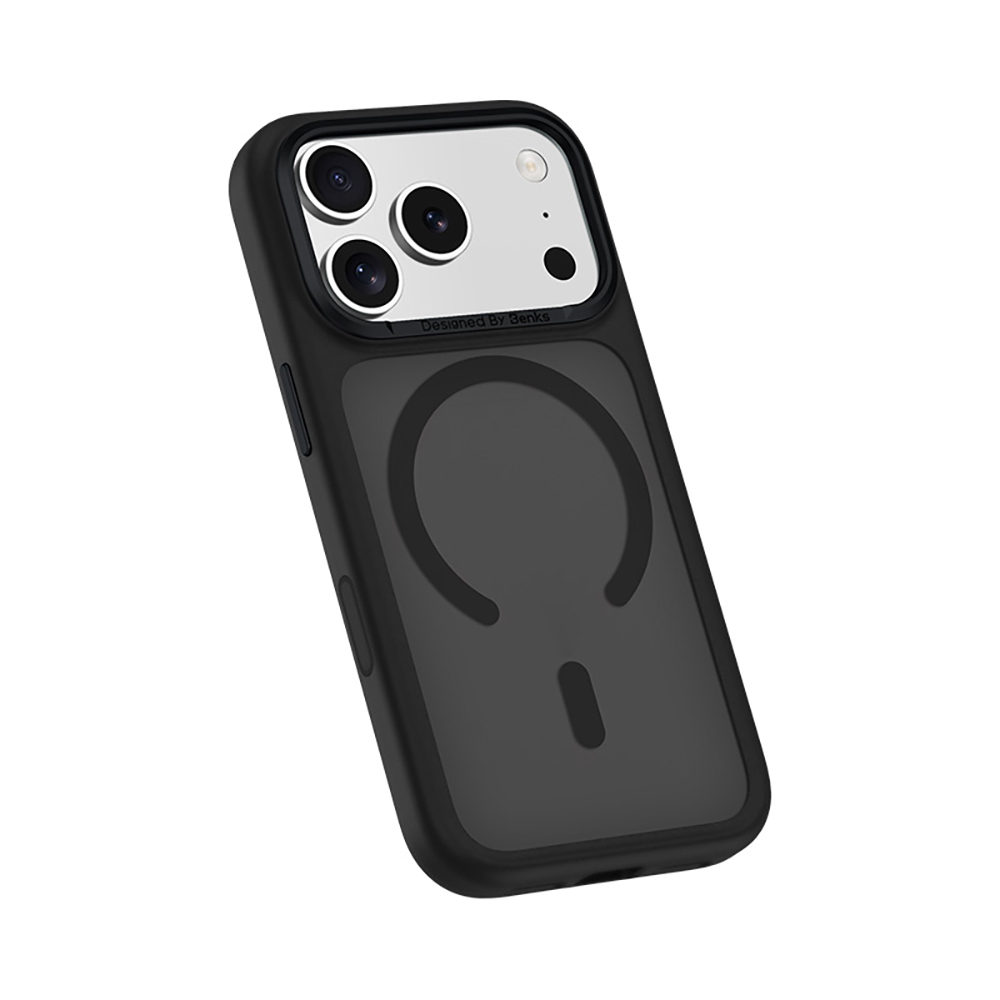 Apple iPhone 17 Pro Max Kılıf M-Safe Şarj Özellikli Benks Mist C-Magnet Kapak - 12