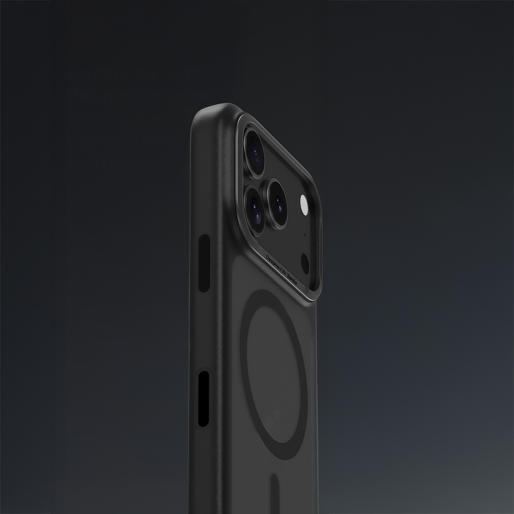 Apple iPhone 17 Pro Max Kılıf M-safe Şarj Özellikli Benks Mist Protective Kapak - 9