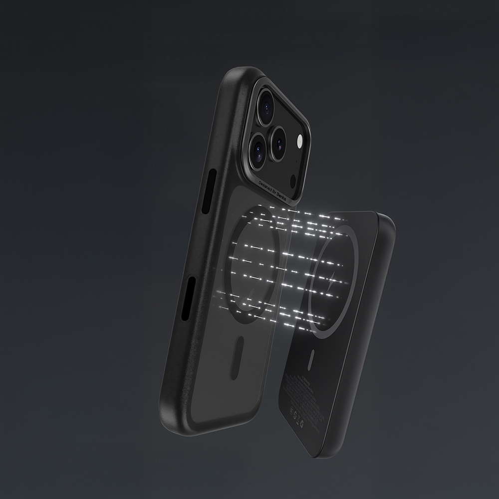 Apple iPhone 17 Pro Max Kılıf M-safe Şarj Özellikli Benks Mist Protective Kapak - 10
