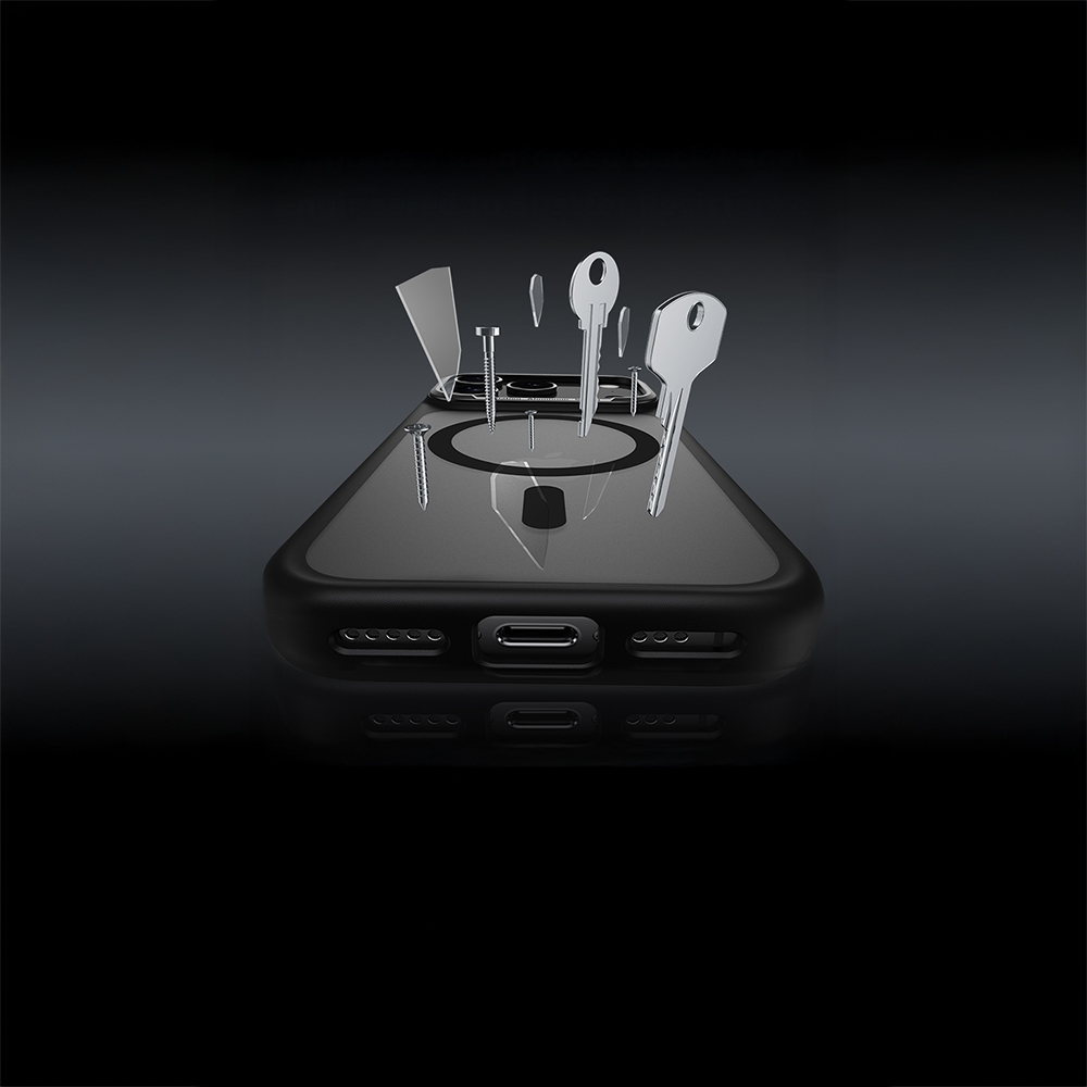 Apple iPhone 17 Pro Max Kılıf M-safe Şarj Özellikli Benks Mist Protective Kapak - 13