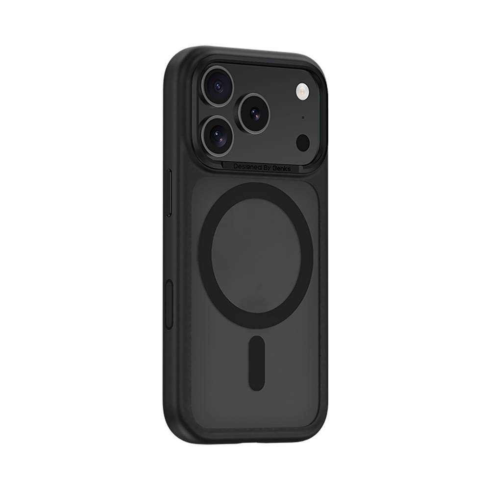 Apple iPhone 17 Pro Max Kılıf M-safe Şarj Özellikli Benks Mist Protective Kapak - 5