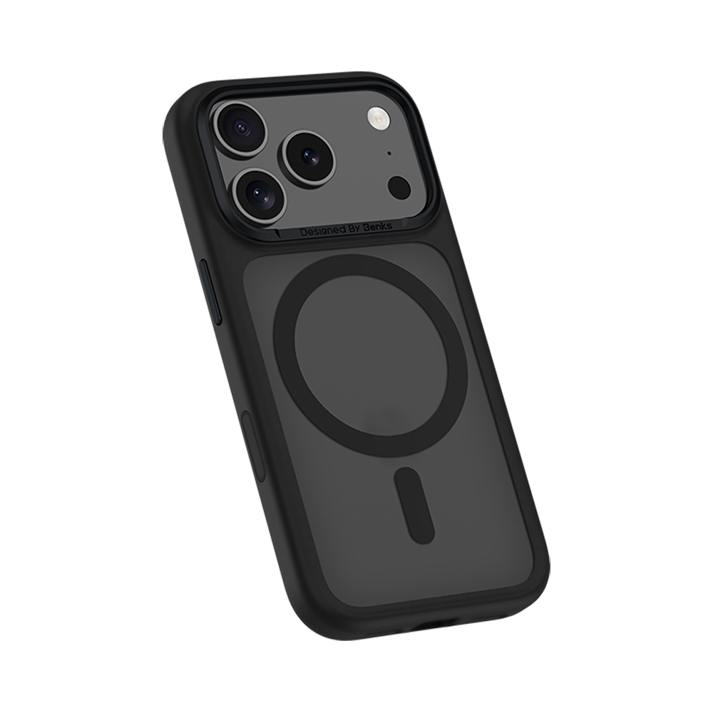 Apple iPhone 17 Pro Max Kılıf M-safe Şarj Özellikli Benks Mist Protective Kapak - 6