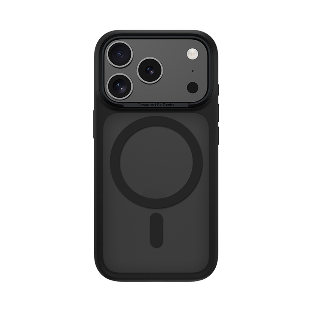 Apple iPhone 17 Pro Max Kılıf M-safe Şarj Özellikli Benks Mist Protective Kapak - 3