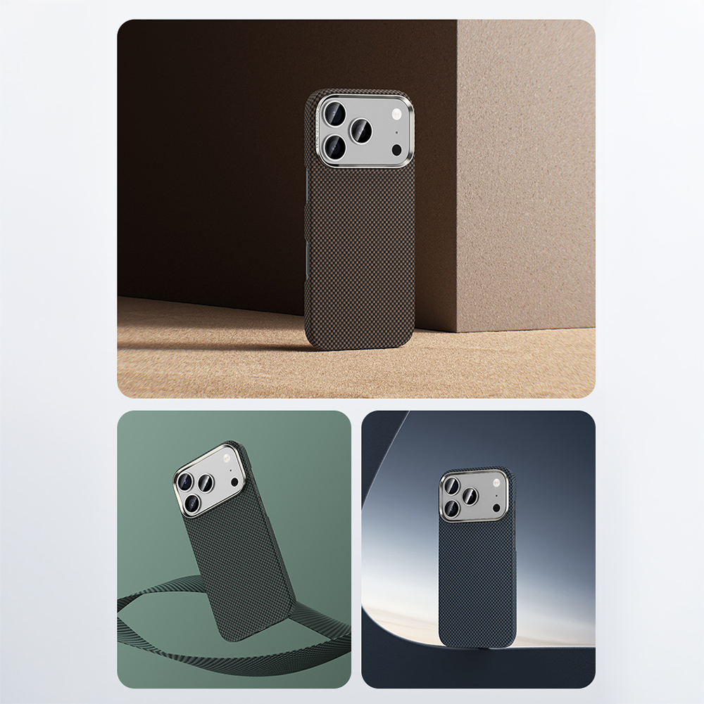 Apple iPhone 17 Pro Max Kılıf M-safe Şarj Özellikli Benks Yeni Seri ArmorTint ArmorAir Kevlar Kapak - 10