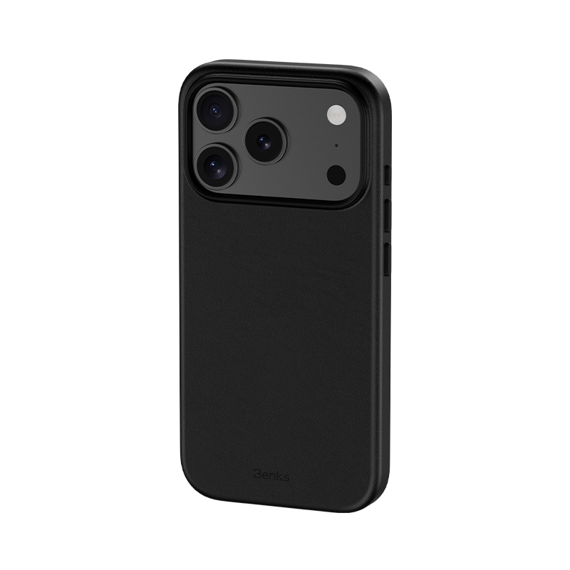 Apple iPhone 17 Pro Max Kılıf M-safe Şarj Özellikli Çizilmeye Dayanıklı Benks VitaPro Serisi PU Deri Kapak - 5