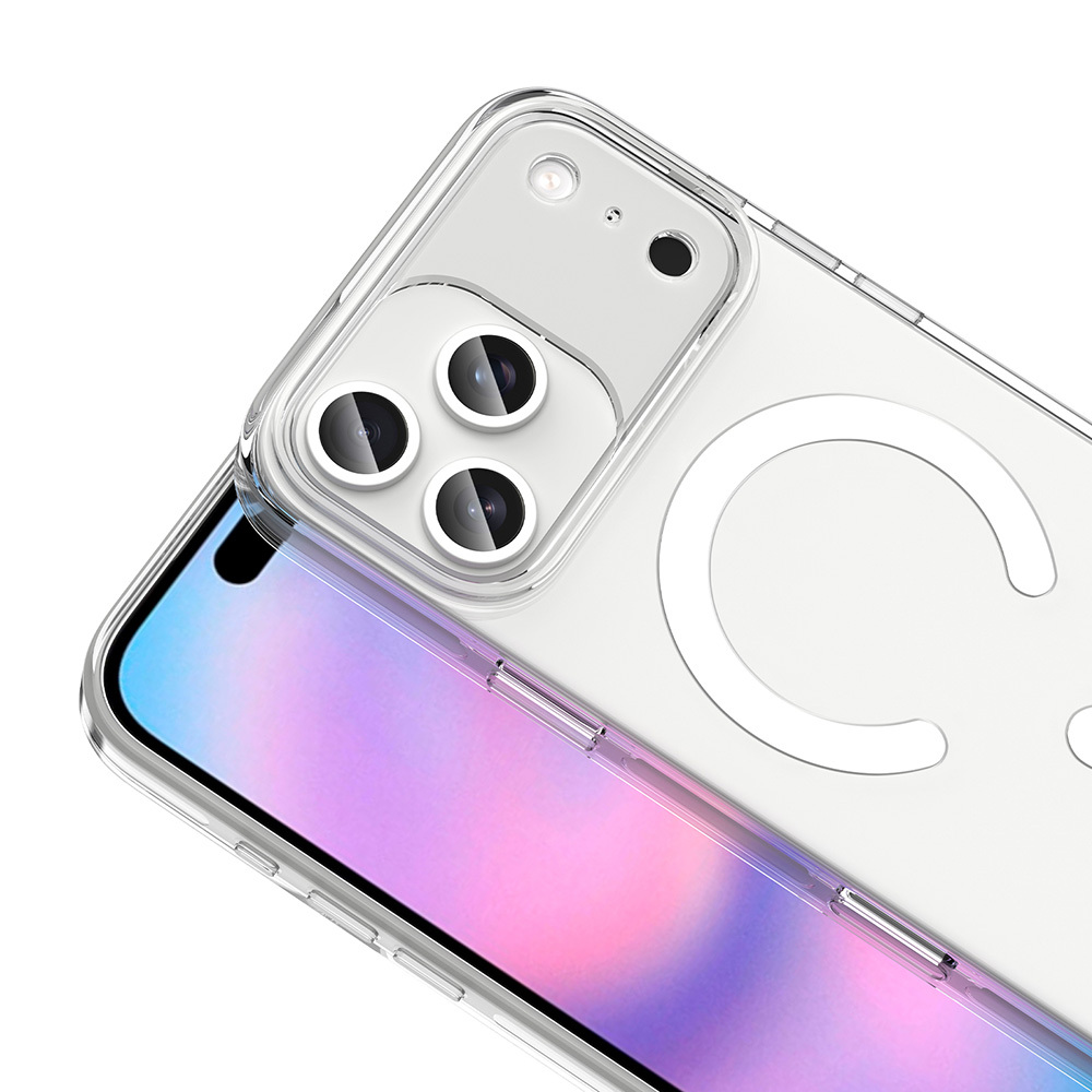 Apple iPhone 17 Pro Max Kılıf M-safe Şarj Özellikli Kamera Korumalı Zore Kripto Kapak - 4