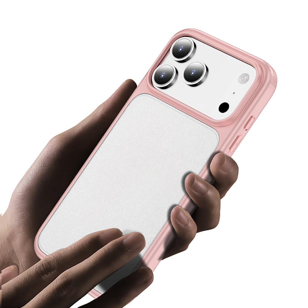 Apple iPhone 17 Pro Max Kılıf M-safe Şarj Özellikli Mat Arka Yüzey Wlons Lola Kapak - 5