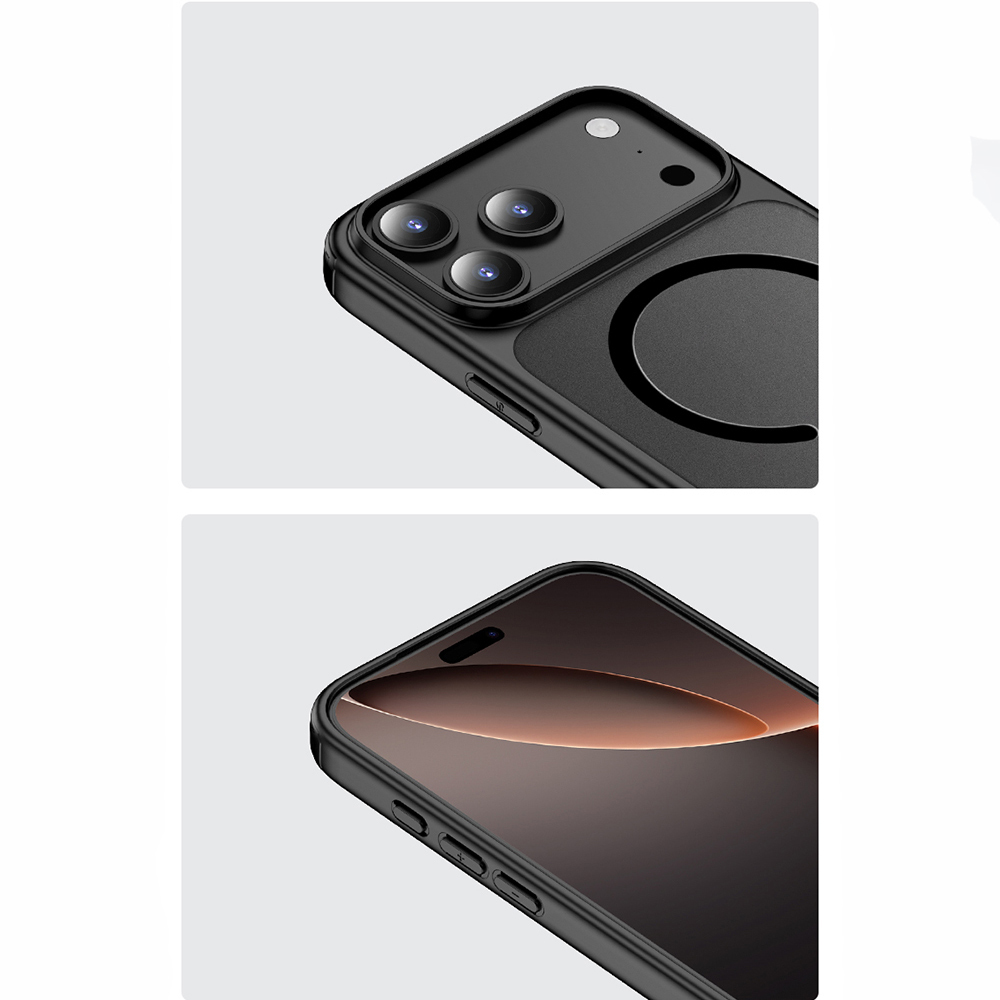 Apple iPhone 17 Pro Max Kılıf M-safe Şarj Özellikli Mat Arka Yüzey Wlons Lola Kapak - 13