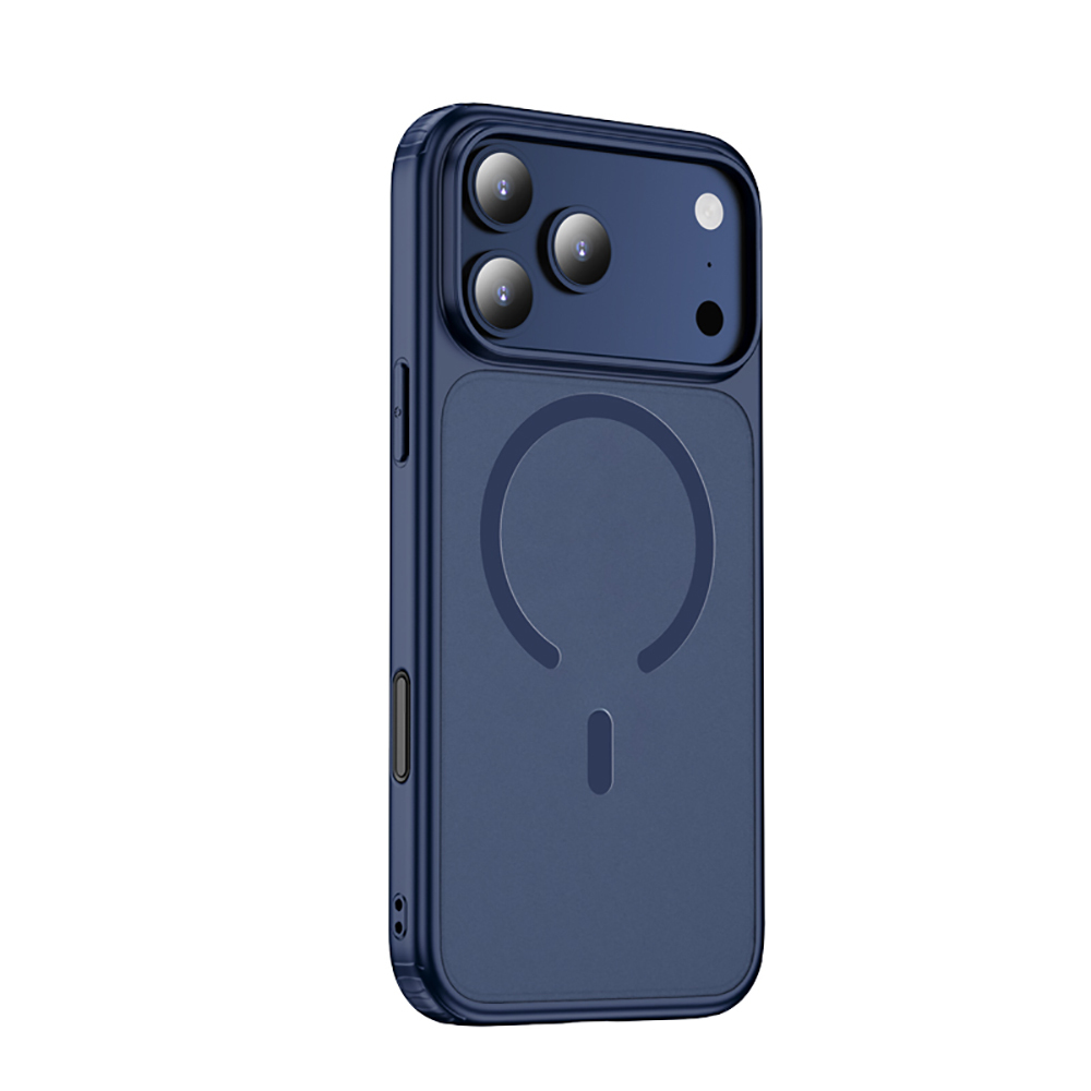 Apple iPhone 17 Pro Max Kılıf M-safe Şarj Özellikli Mat Arka Yüzey Wlons Lola Kapak - 4