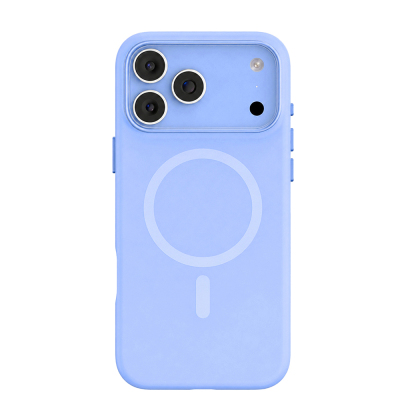 Apple iPhone 17 Pro Max Kılıf M-safe Şarj Özellikli Mutural Pure Serisi Kapak Açık Mavi