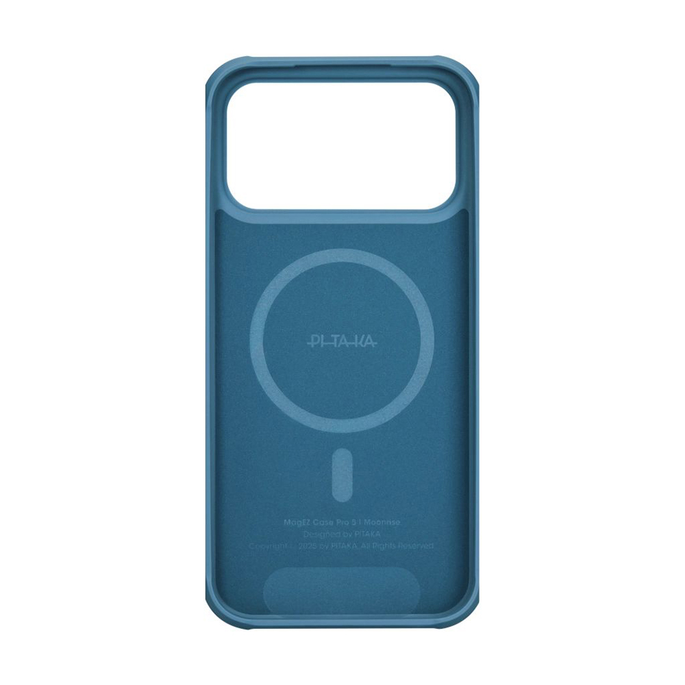 Apple iPhone 17 Pro Max Kılıf M-safe Şarj Özellikli Pitaka Tactile Woven Sunset-Moonrise Aramid Pro Guard Serisi Kapak - 15