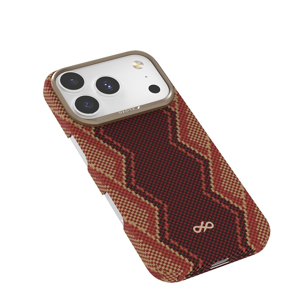 Apple iPhone 17 Pro Max Kılıf M-safe Şarj Özellikli Raptic Aramid Skin Bionic Serisi Kapak - 3