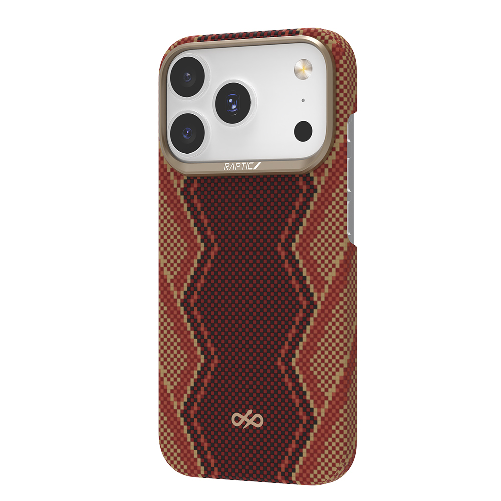 Apple iPhone 17 Pro Max Kılıf M-safe Şarj Özellikli Raptic Aramid Skin Bionic Serisi Kapak - 5