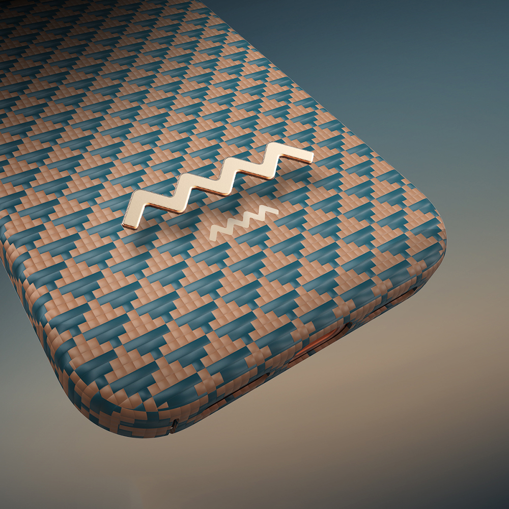 Apple iPhone 17 Pro Max Kılıf M-safe Şarj Özellikli Raptic Aramid Skin Origin Serisi Kapak - 34