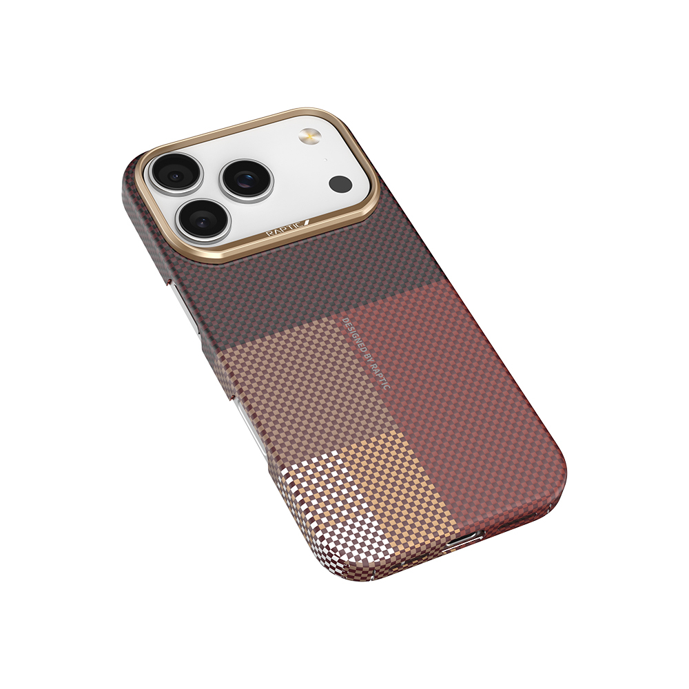 Apple iPhone 17 Pro Max Kılıf M-safe Şarj Özellikli Raptic Aramid Skin Transform Serisi Kapak - 6
