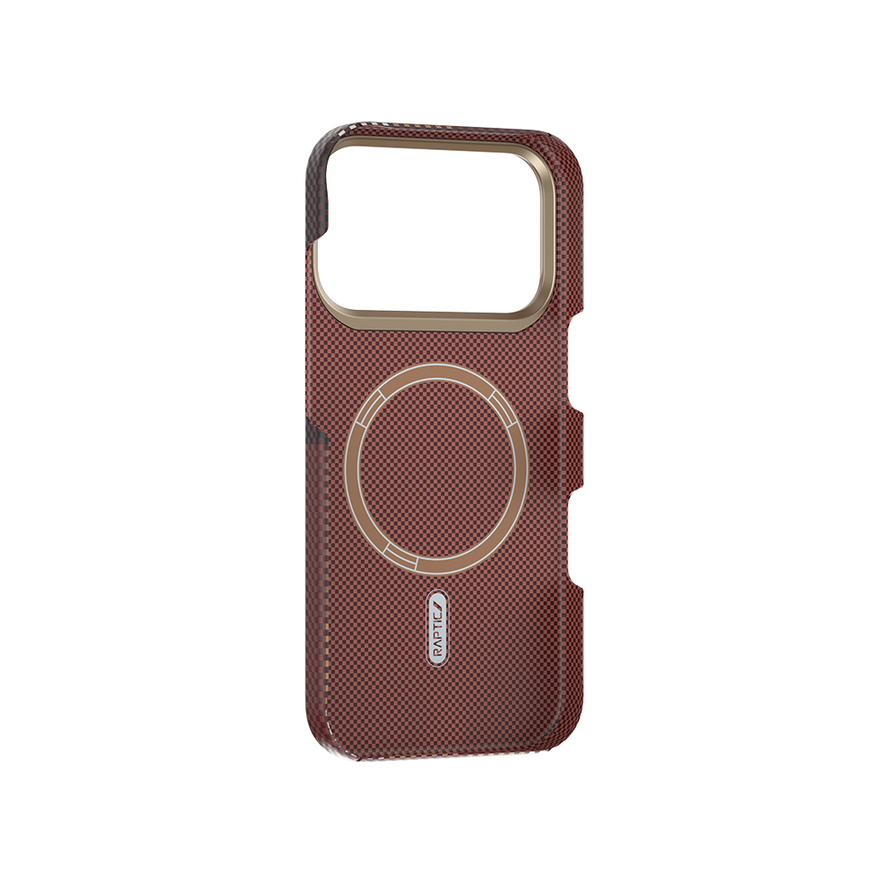 Apple iPhone 17 Pro Max Kılıf M-safe Şarj Özellikli Raptic Aramid Skin Transform Serisi Kapak - 8