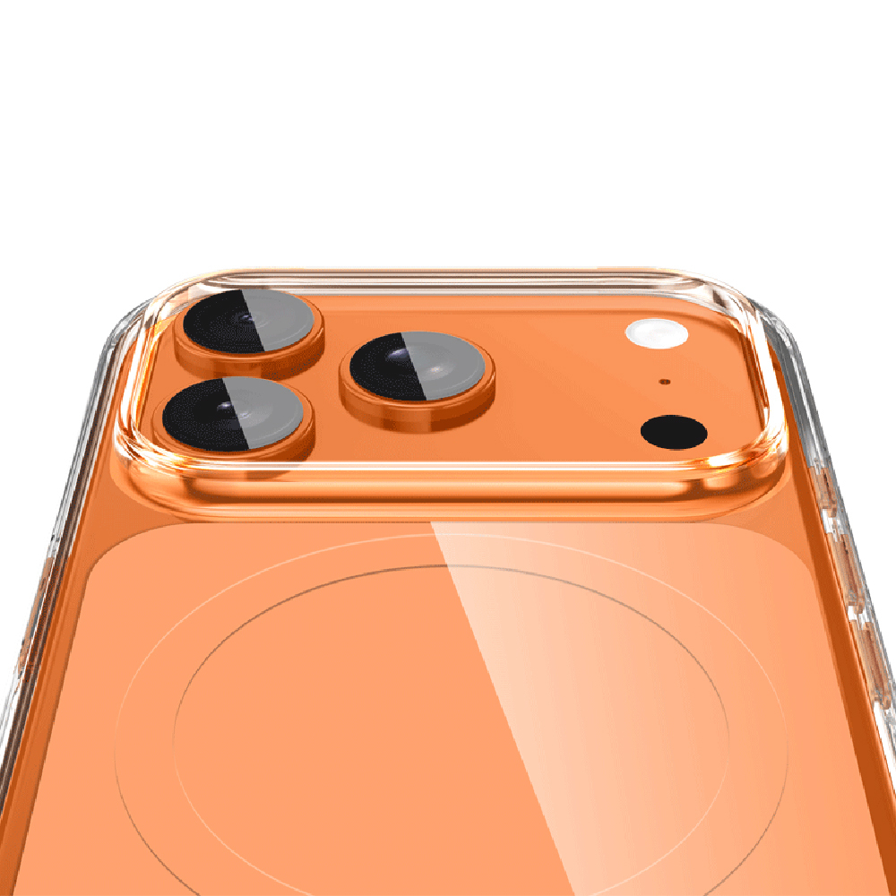 Apple iPhone 17 Pro Max Kılıf M-safe Şarj Özellikli Şeffaf Tasarımlı Wlons Apel Kapak - 7