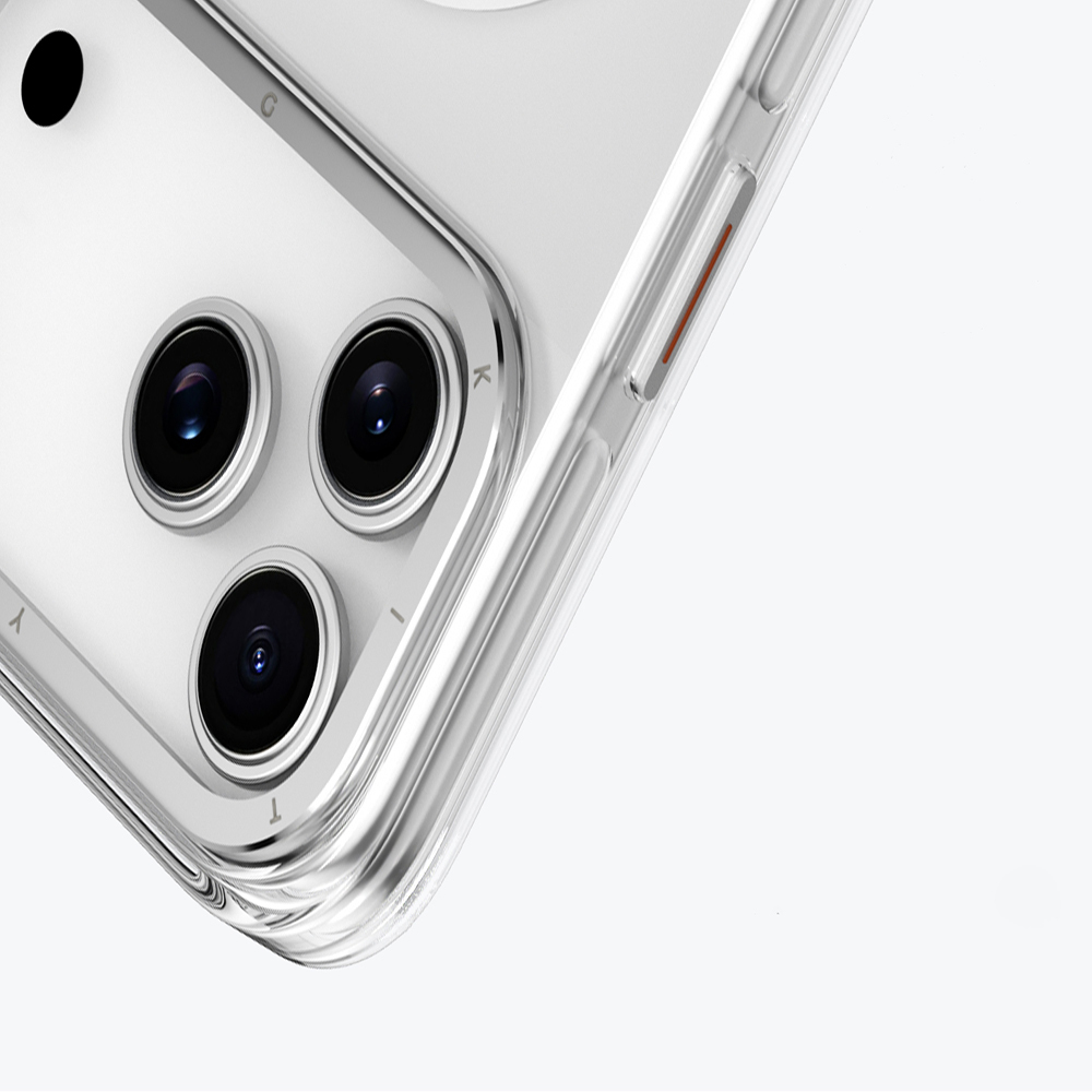 Apple iPhone 17 Pro Max Kılıf M-safe Şarj Özellikli Şeffaf Youngkit Crystal Shield Serisi Kapak - 8
