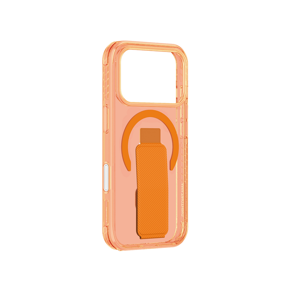 Apple iPhone 17 Pro Max Kılıf M-safe Şarj Özellikli Standlı Amazingthing Titan Pro Plus Kapak - 7