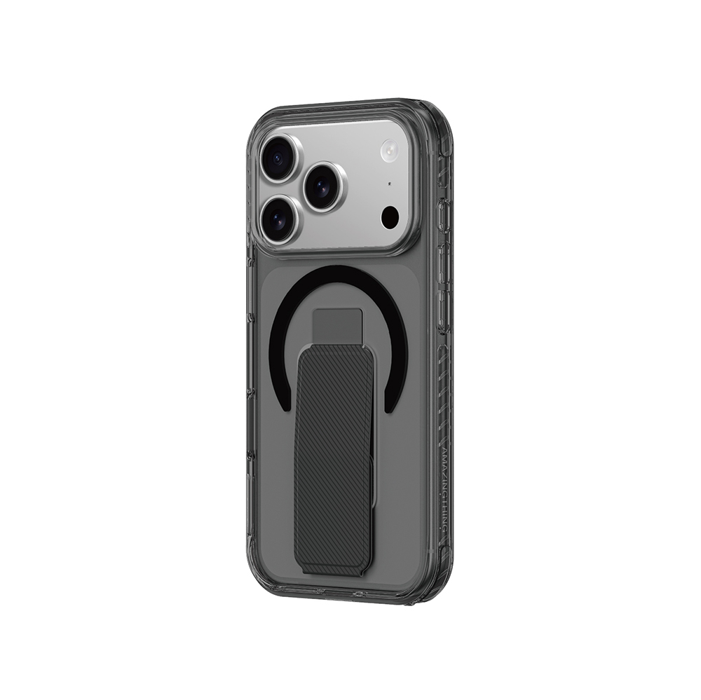 Apple iPhone 17 Pro Max Kılıf M-safe Şarj Özellikli Standlı Amazingthing Titan Pro Plus Kapak - 11