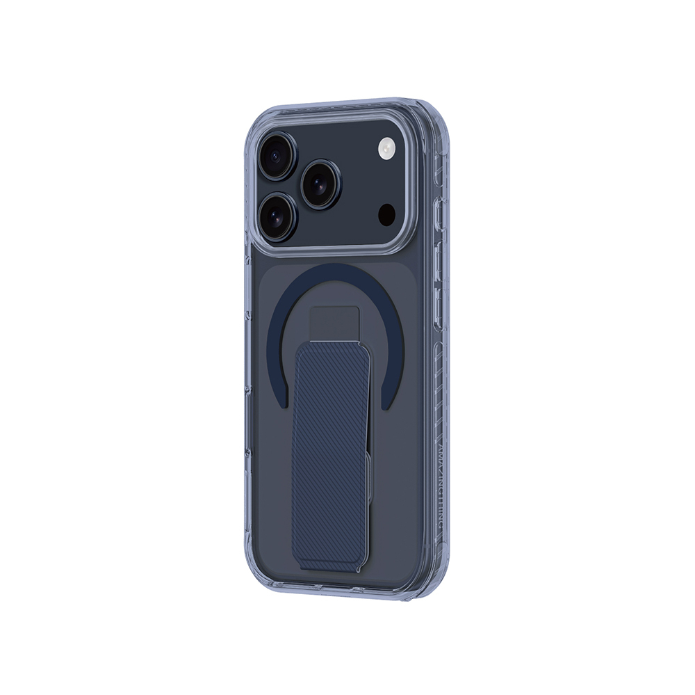 Apple iPhone 17 Pro Max Kılıf M-safe Şarj Özellikli Standlı Amazingthing Titan Pro Plus Kapak - 16