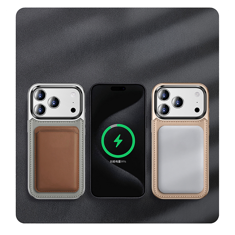 Apple iPhone 17 Pro Max Kılıf M-safe Şarj Özellikli Standlı Leto Kapak - 12