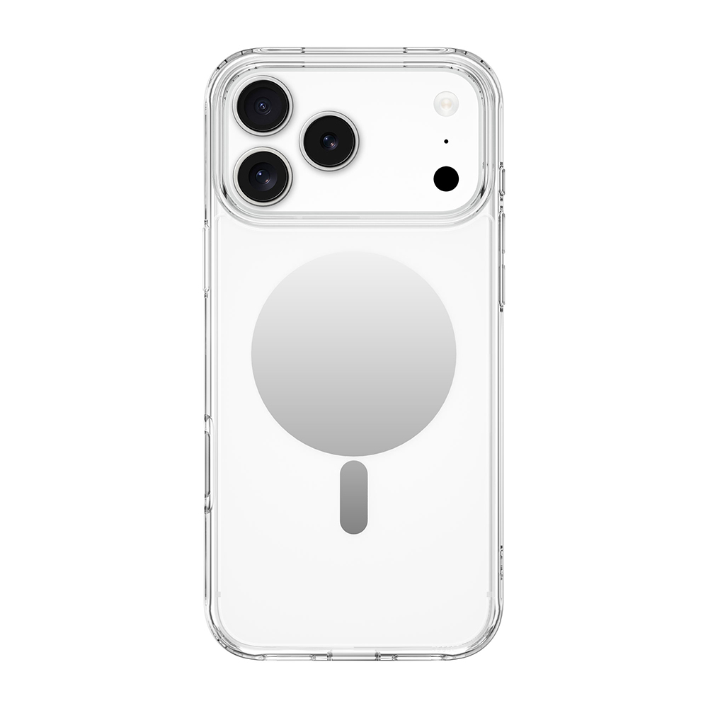 Apple iPhone 17 Pro Max Kılıf M-safe Şarj Özellikli Wiwu MCC-701 Aynalı Pro Serisi Sert PC Kapak - 3