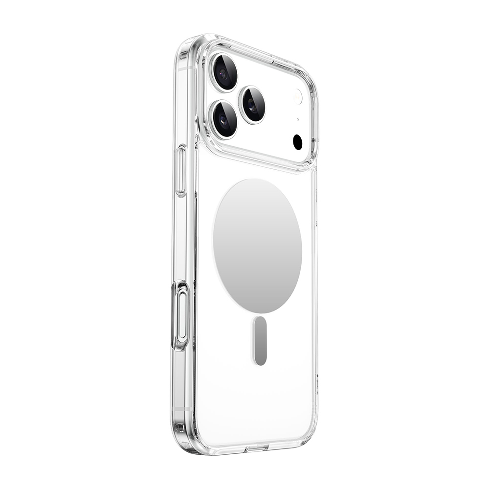 Apple iPhone 17 Pro Max Kılıf M-safe Şarj Özellikli Wiwu MCC-701 Aynalı Pro Serisi Sert PC Kapak - 1