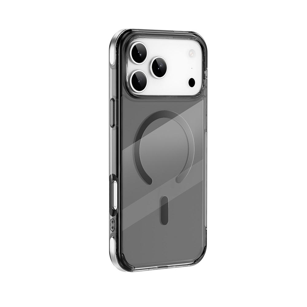 Apple iPhone 17 Pro Max Kılıf M-safe Şarj Özellikli Wiwu MCC-702 Titanyum Pro Serisi Sert PC Kapak - 6