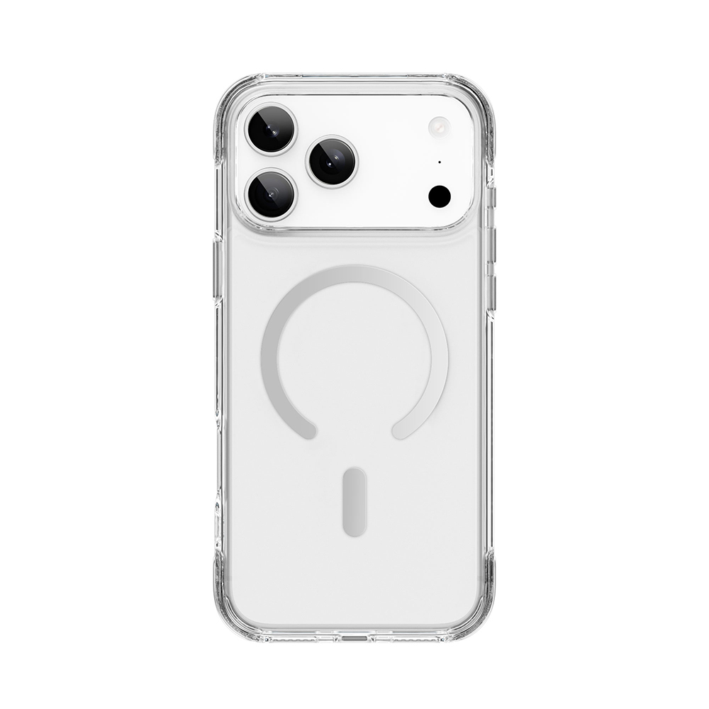 Apple iPhone 17 Pro Max Kılıf M-safe Şarj Özellikli Wiwu MCC-702 Titanyum Pro Serisi Sert PC Kapak - 5