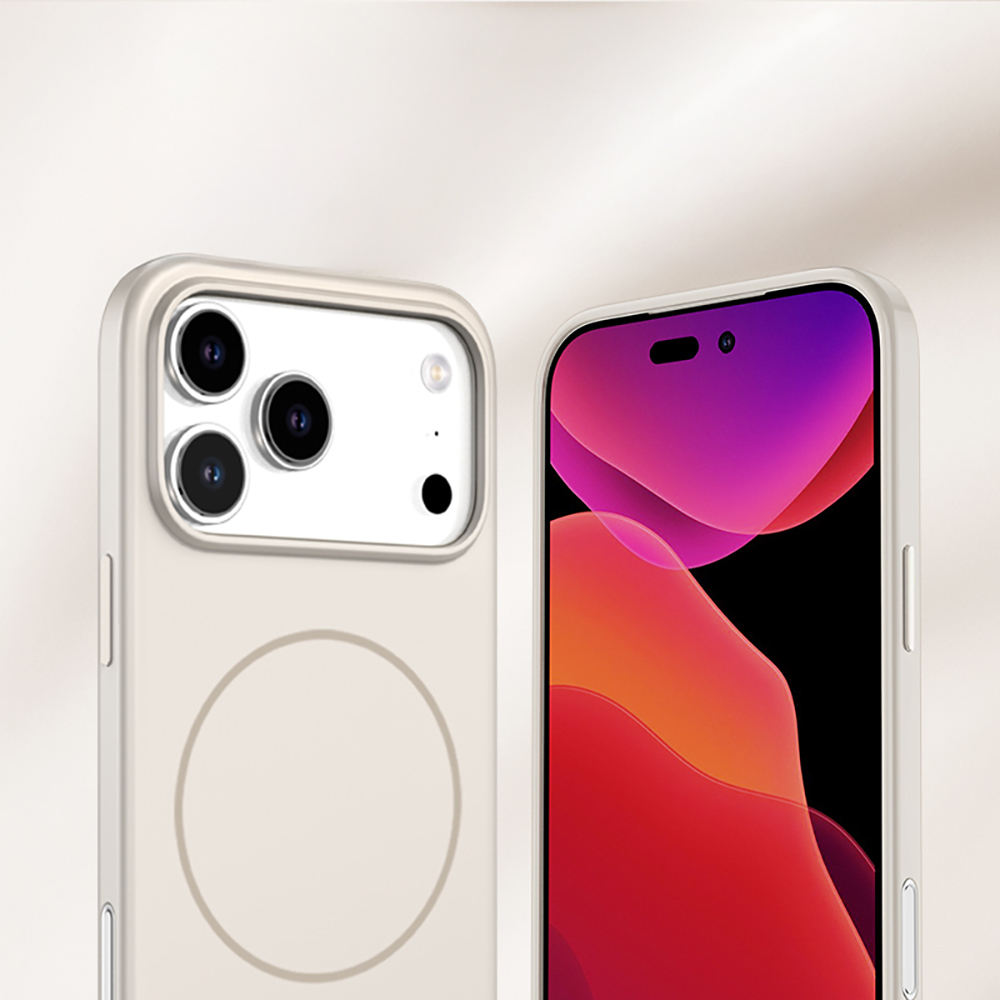 Apple iPhone 17 Pro Max Kılıf M-safe Şarj Özellikli Wlons Liza Kapak - 10