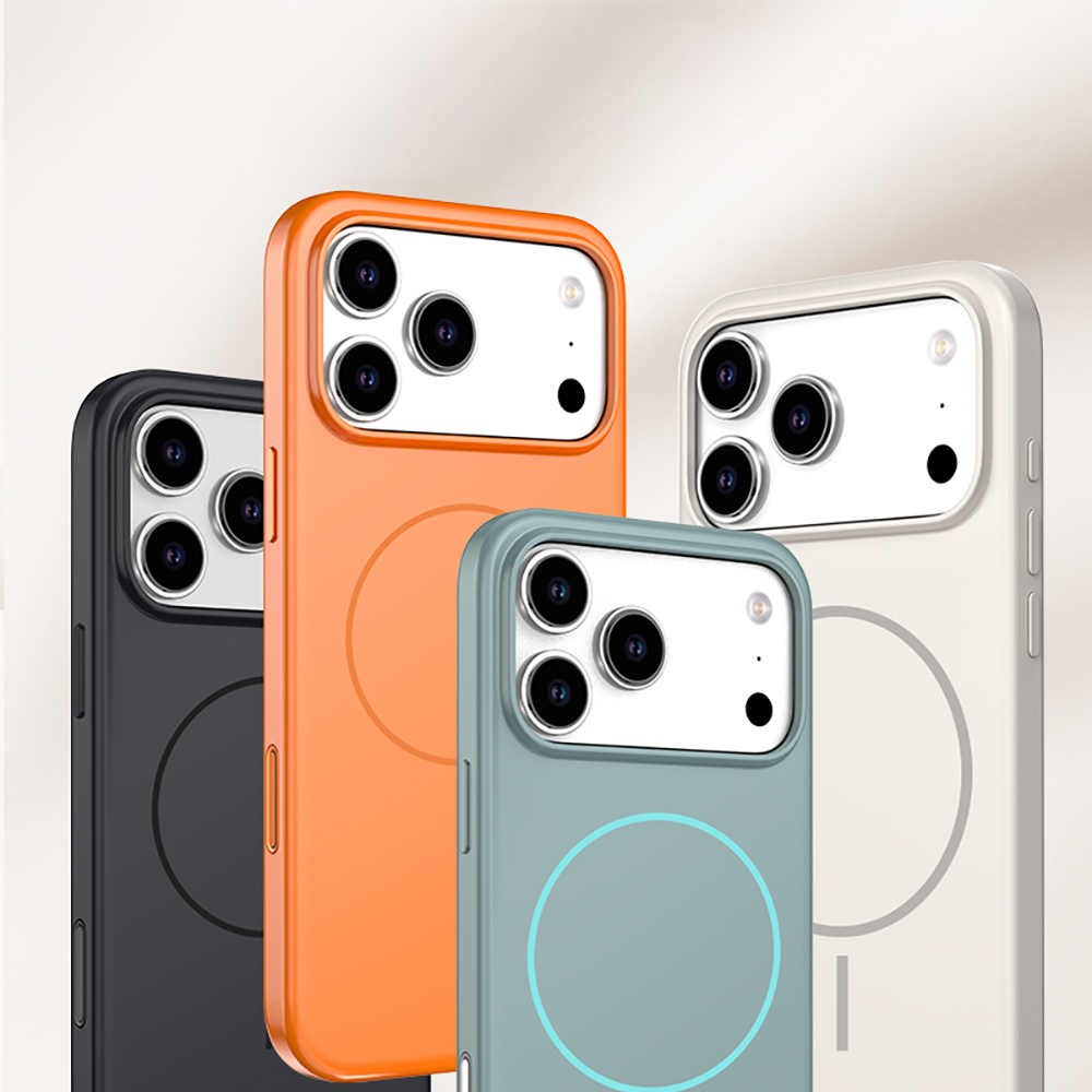 Apple iPhone 17 Pro Max Kılıf M-safe Şarj Özellikli Wlons Liza Kapak - 14