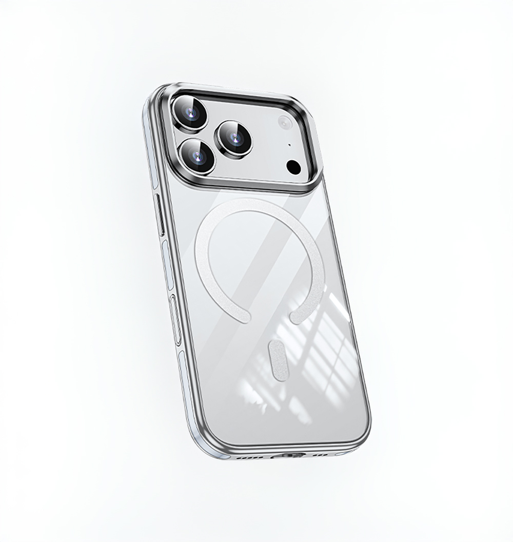 Apple iPhone 17 Pro Max Kılıf M-safe Şarj Özellikli Wlons Standlı Efsane Kapak - 4