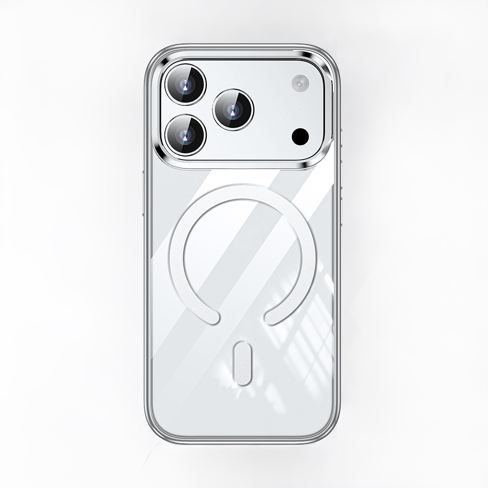 Apple iPhone 17 Pro Max Kılıf M-safe Şarj Özellikli Wlons Standlı Efsane Kapak - 3
