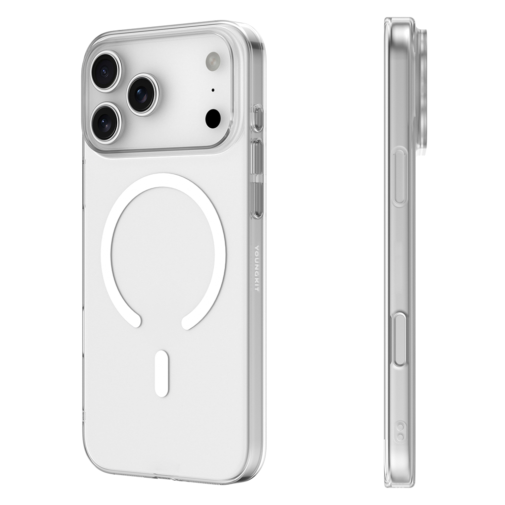 Apple iPhone 17 Pro Max Kılıf M-safe Şarj Özellikli Youngkit High Definition Serisi Kapak - 1