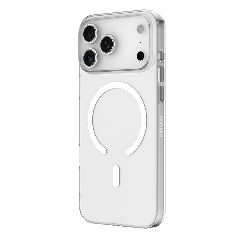 Apple iPhone 17 Pro Max Kılıf M-safe Şarj Özellikli Youngkit High Definition Serisi Kapak - 4