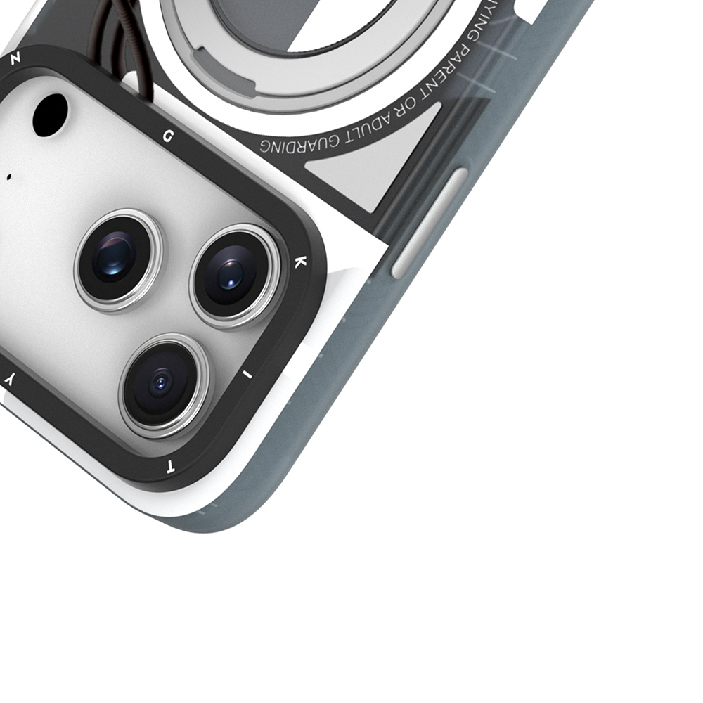 Apple iPhone 17 Pro Max Kılıf M-safe Şarj Özellikli Youngkit Starship Serisi Kapak - 11