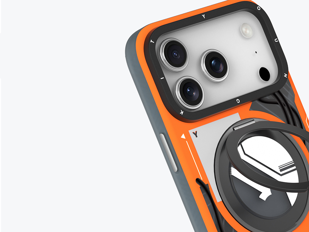 Apple iPhone 17 Pro Max Kılıf M-safe Şarj Özellikli Youngkit Starship Serisi Kapak - 18