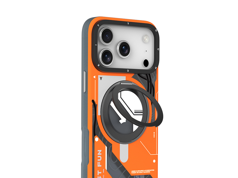Apple iPhone 17 Pro Max Kılıf M-safe Şarj Özellikli Youngkit Starship Serisi Kapak - 20