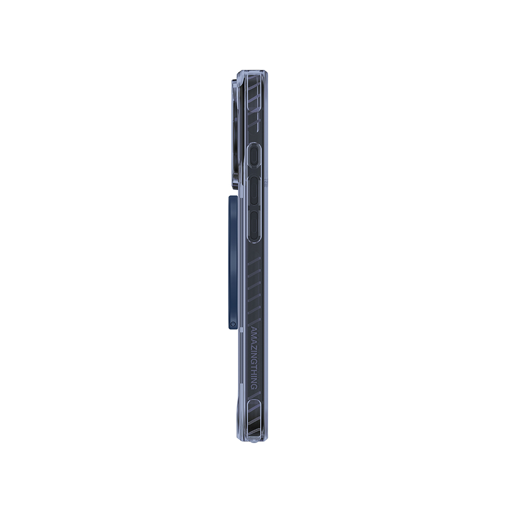 Apple iPhone 17 Pro Max Kılıf M-safe Şarj Özellikli Yüzük Standlı Amazingthing Titan Pro Serisi Kapak - 19