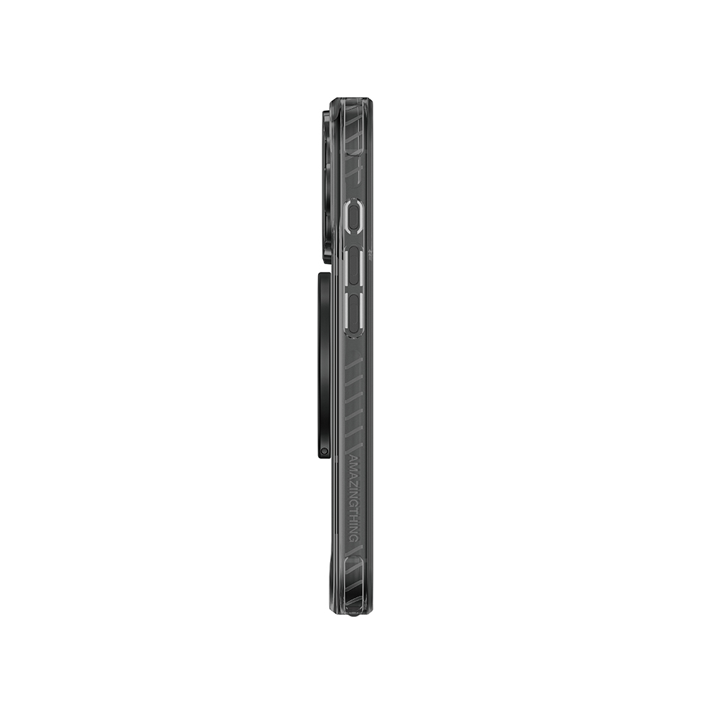 Apple iPhone 17 Pro Max Kılıf M-safe Şarj Özellikli Yüzük Standlı Amazingthing Titan Pro Serisi Kapak - 13