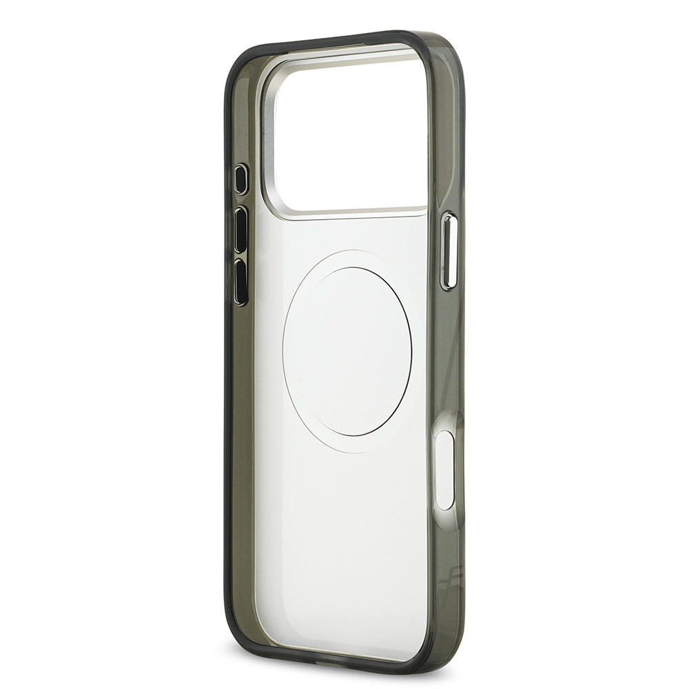 Apple iPhone 17 Pro Max Kılıf Mercedes Benz Orjinal Lisanslı M-safe Şarj Özellikli Çift Katmanlı PC Nostaljik Yıldız Dizayn Kapak - 23