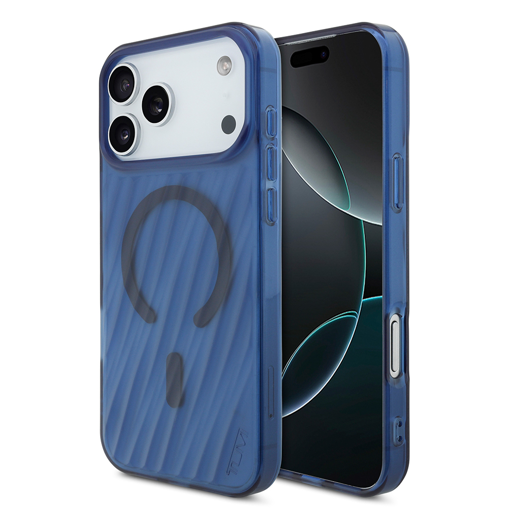 Apple iPhone 17 Pro Max Kılıf TUMI Orjinal Lisanslı M-safe Şarj Özellikli Transparan Kapak - 3