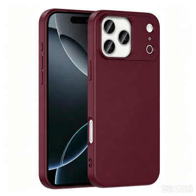 Apple iPhone 17 Pro Max Kılıf Zore LSR Lansman Kapak Mürdüm