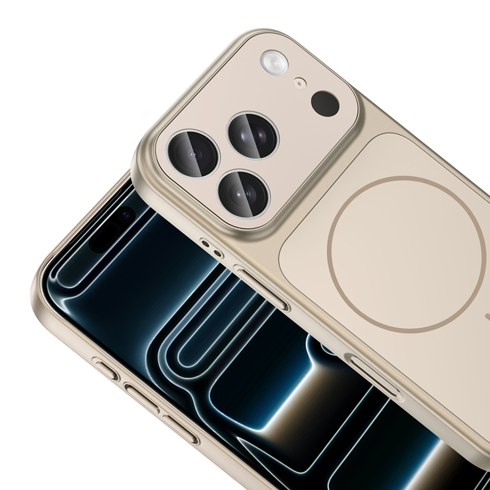 Apple iPhone 17 Pro Max Kılıf Zore M-Safe Şarj Özellikli Kamera Korumalı Formen Kapak - 17
