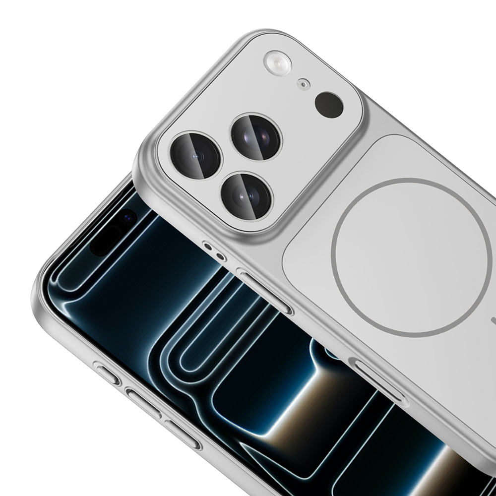 Apple iPhone 17 Pro Max Kılıf Zore M-Safe Şarj Özellikli Kamera Korumalı Formen Kapak - 19