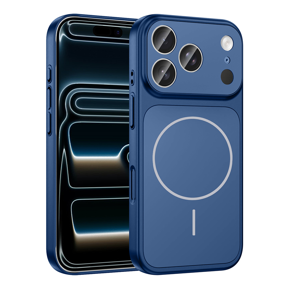 Apple iPhone 17 Pro Max Kılıf Zore M-Safe Şarj Özellikli Kamera Korumalı Formen Kapak - 4