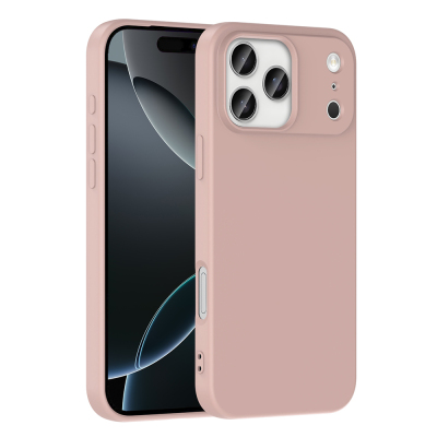 Apple iPhone 17 Pro Max Kılıf Zore Mara Lansman Kapak Desert Gold