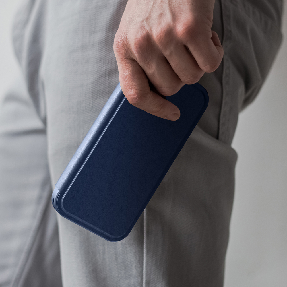 Apple iPhone 17 Pro Max PU Kartlıklı Kapaklı Amazingthing Glamour Foilo Serisi Kılıf - 25
