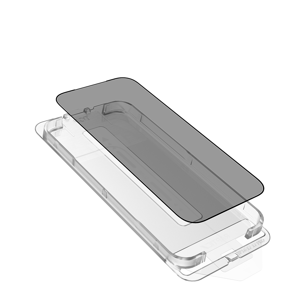 Apple iPhone 17 Pro Max Raptic Air Glass 2.5D Privacy Hayalet Ekran Koruyucu 2 Adet + Kolay Uygulama Aparatlı - 7